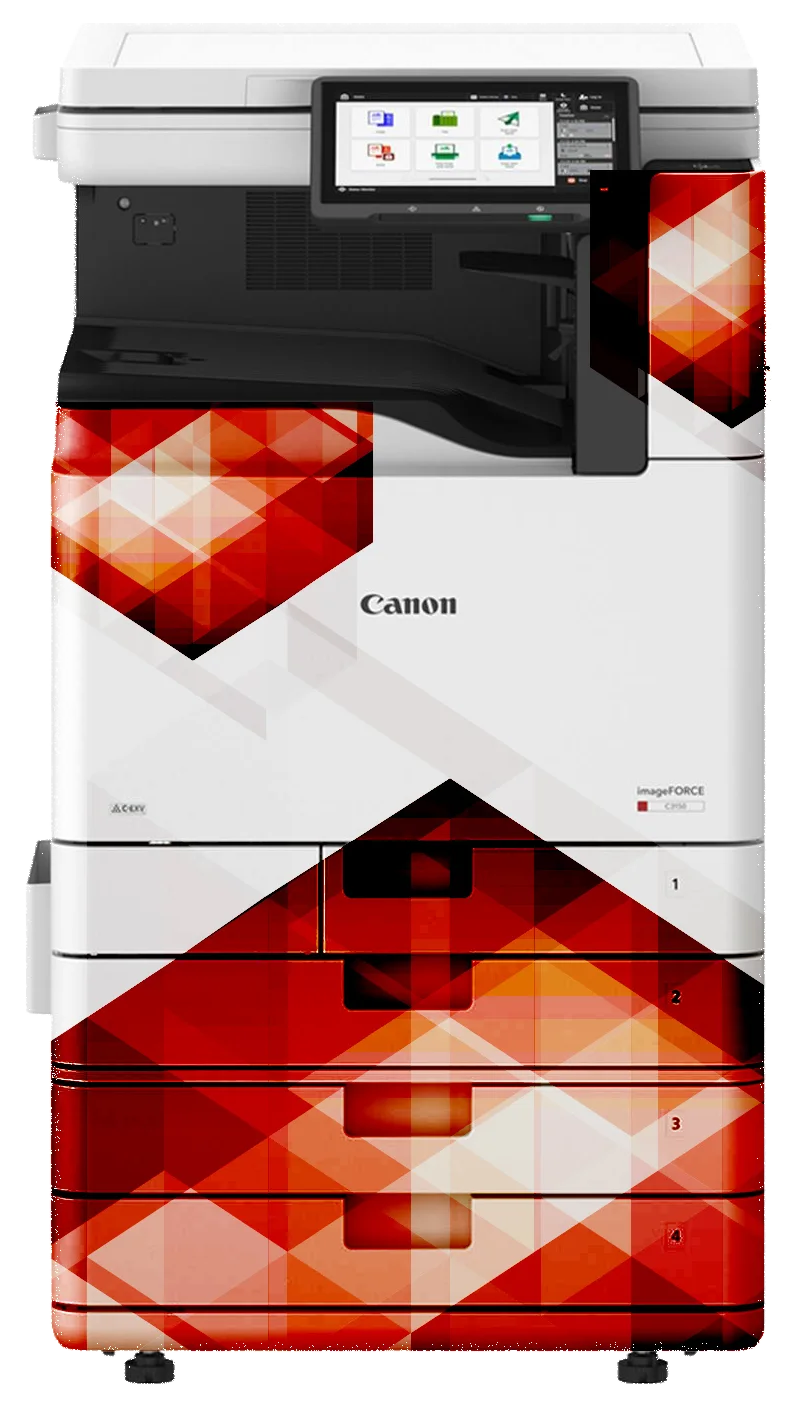 Canon imageFORCE C3150 prizma dizájnnal fóliázva