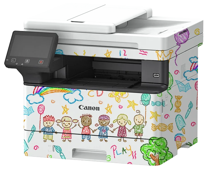 Canon imageFORCE asztali MFP krétafirka dizájnnal fóliázva
